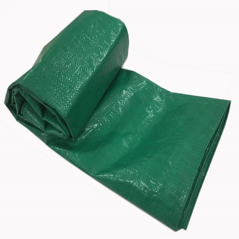 Green color HDPE Woven Fabric Tarpaulin LDPE Laminated PE Tarpaulin Truck Cover Tarpaulin Plastic Sheet